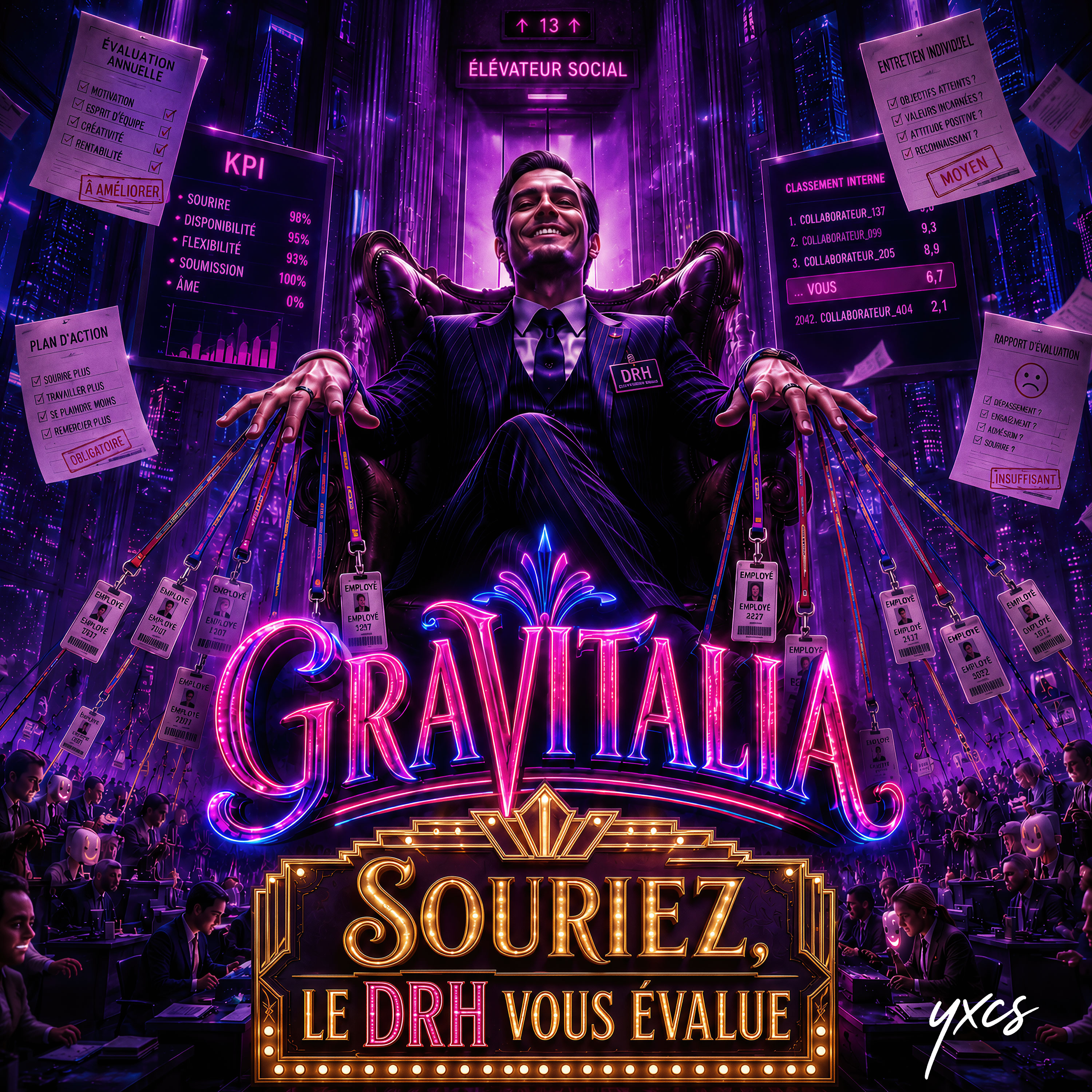 Souriez, le DRH vous évalue