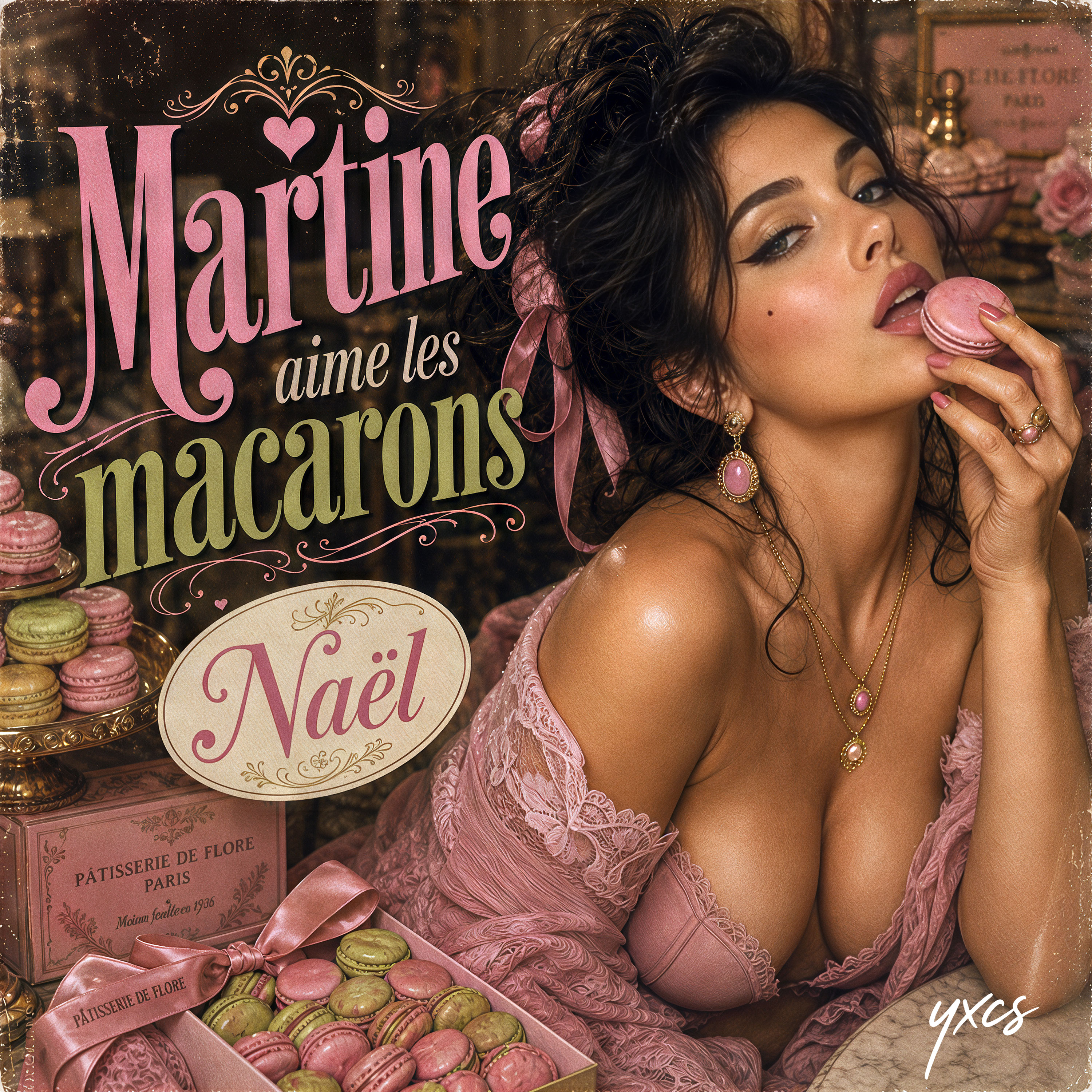 Martine aime les macarons
