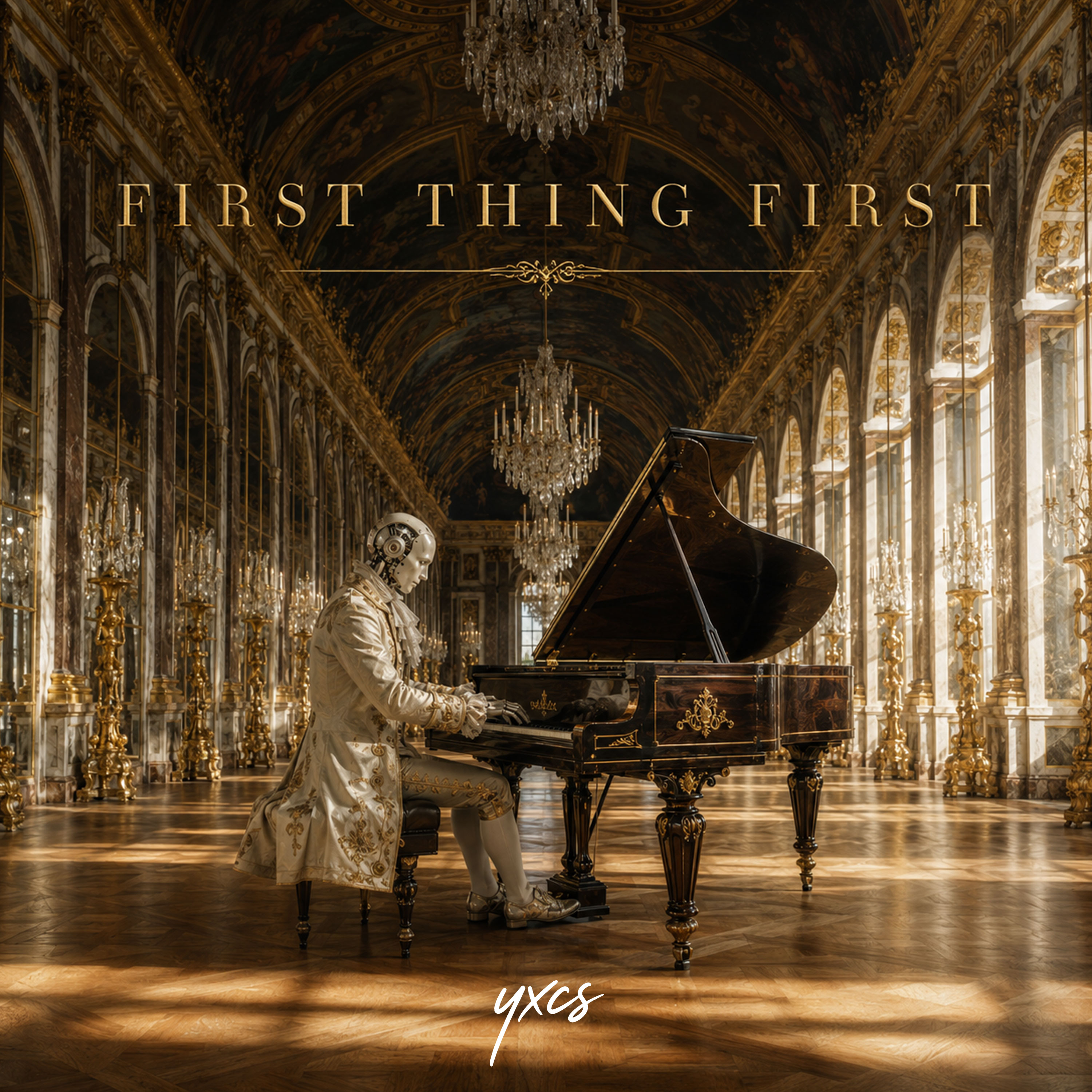 First thing first